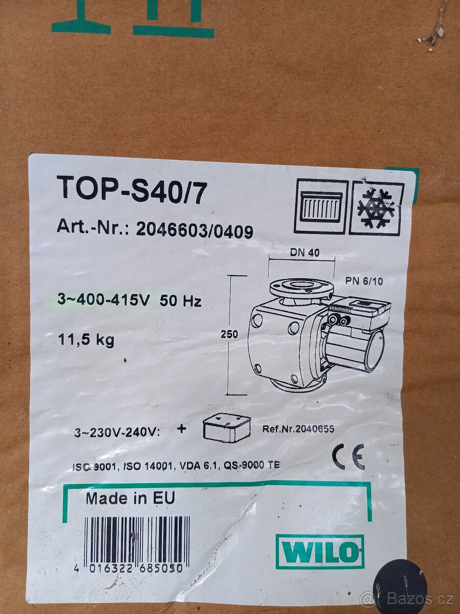 Wilo TOP-S40/7 - 2