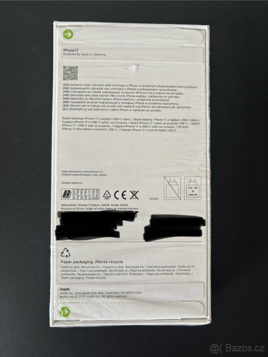 Nový, nerozbalený iPhone 17 - 2