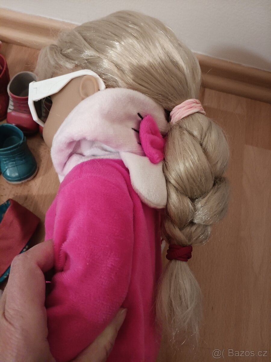 Panenka Baby born starší sestra s oblečky - 2