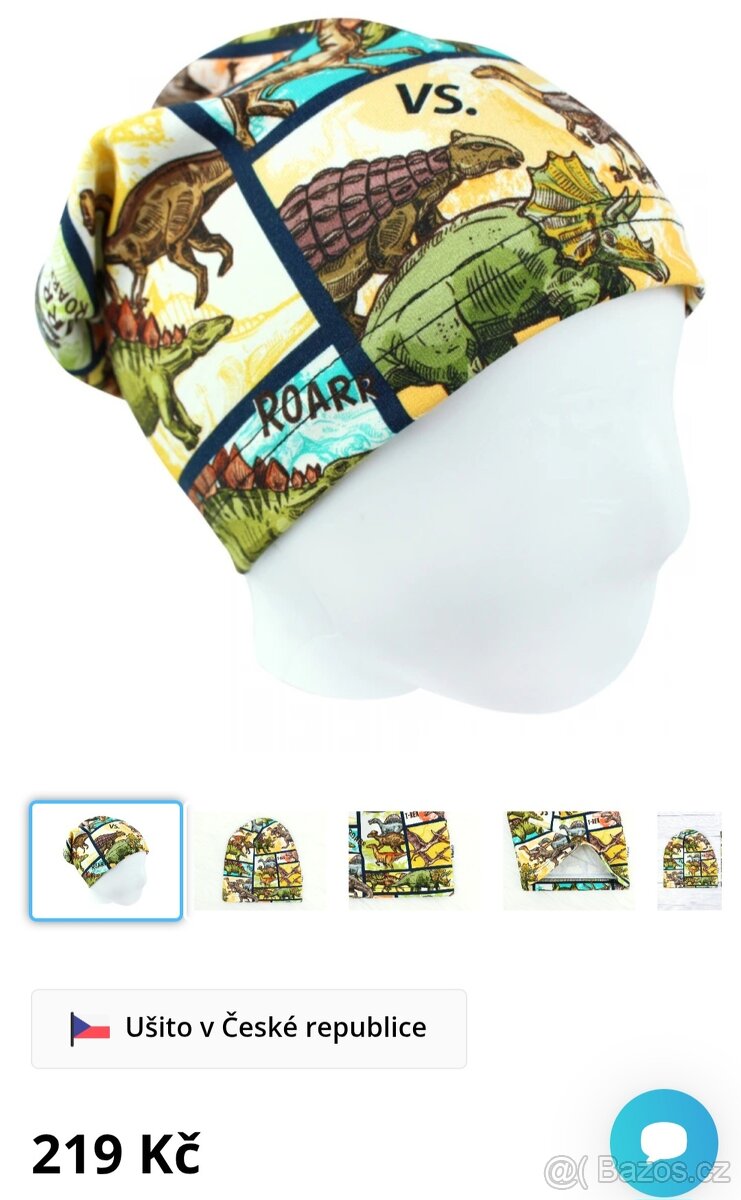 Nová sada čepice a nákrčník - 2