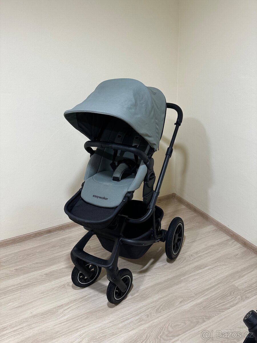 Kočárek EasyWalker Harvey 5 agave set s vajíčkem a isofix - 2