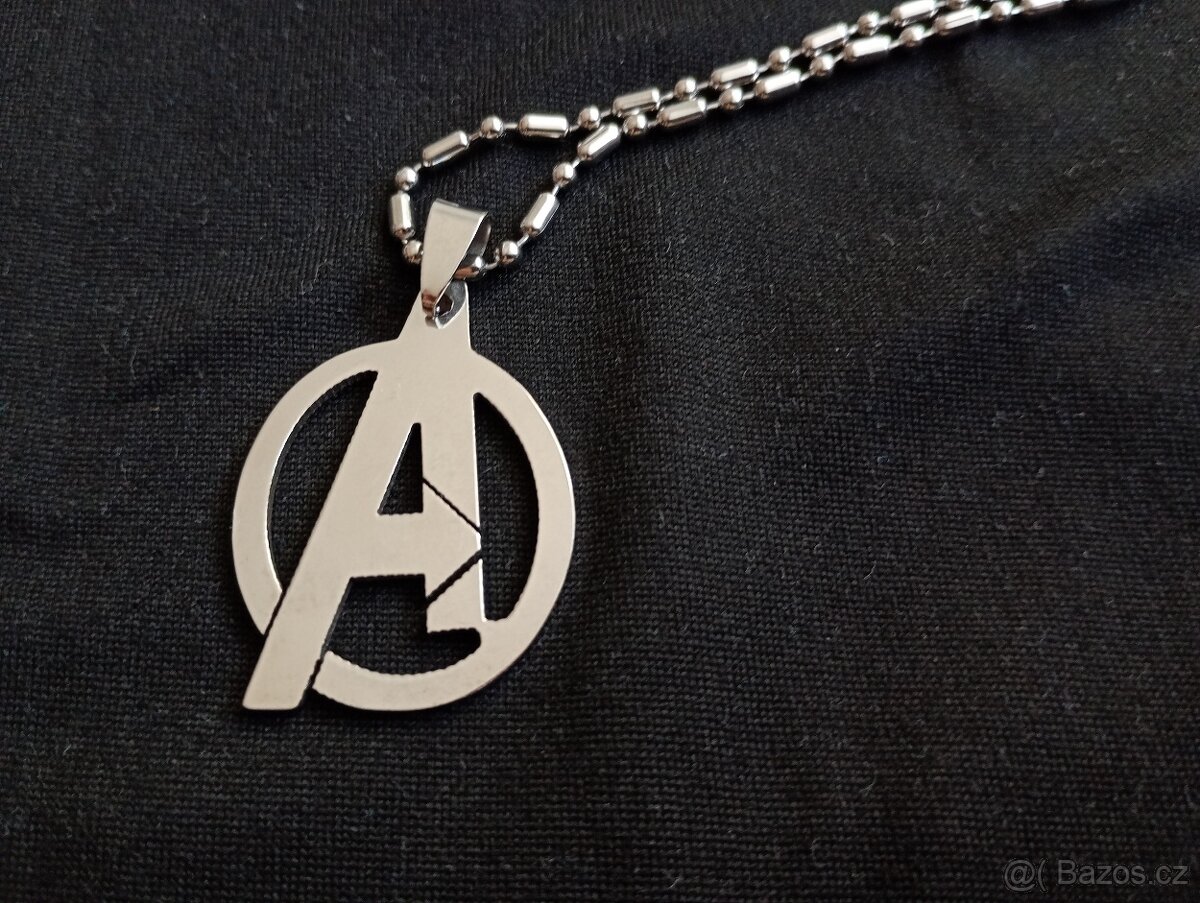 Řetízek s přívěskem Avengers chirurgická ocel - 2