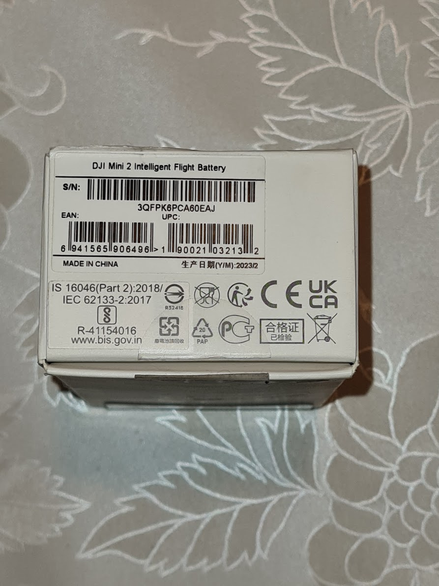 Originální baterie pro DJI Mini 2, Mini 2 SE či Mini 4K - 2