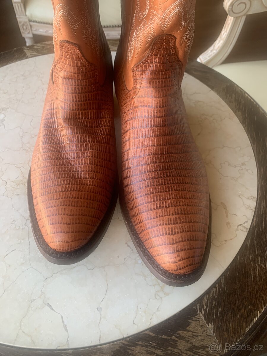 KOVBOJSKÉ BOTY “TEXAS LEGACY” 44 VELIKOST NENOŠENÉ - 2