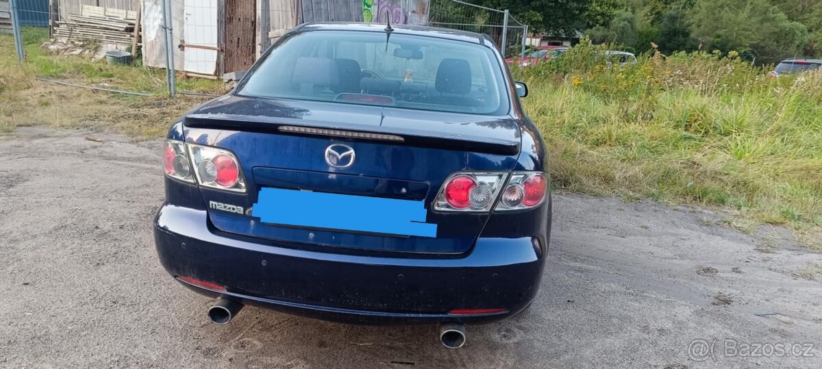 Mazda 6 2.0i 108kW – funkční motor, STK 2026, na opravu - 2