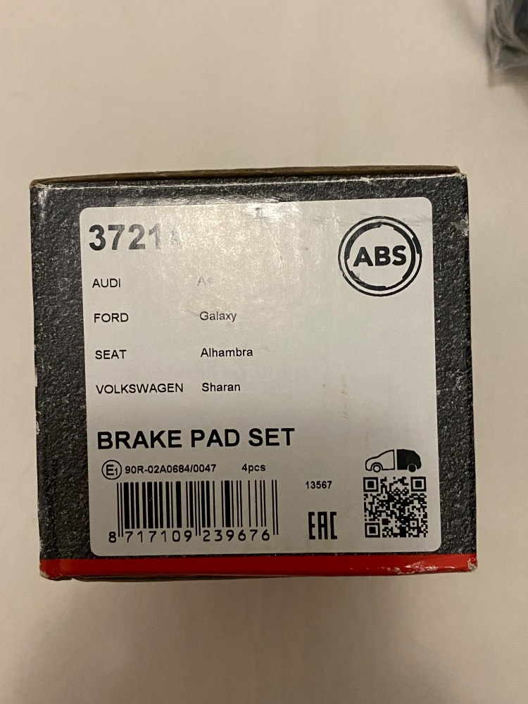 Brzdové destičky ABS 37214 - 2