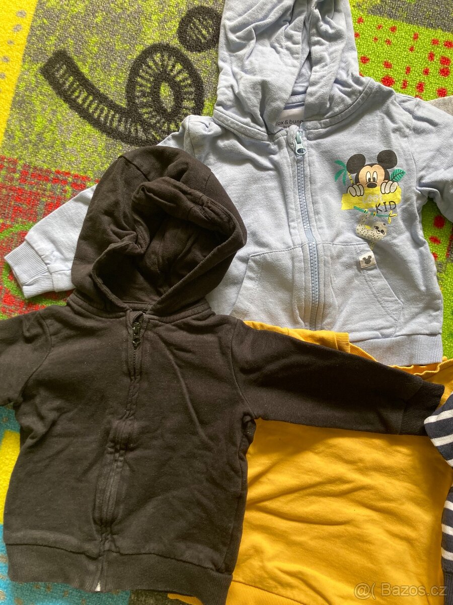 Mikiny vel.80 9-12 měs - 2