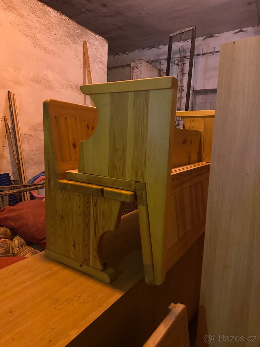 Dřevěné lavice -nové - 2