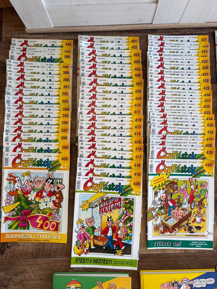 Časopisy Čtyřlístek - 2