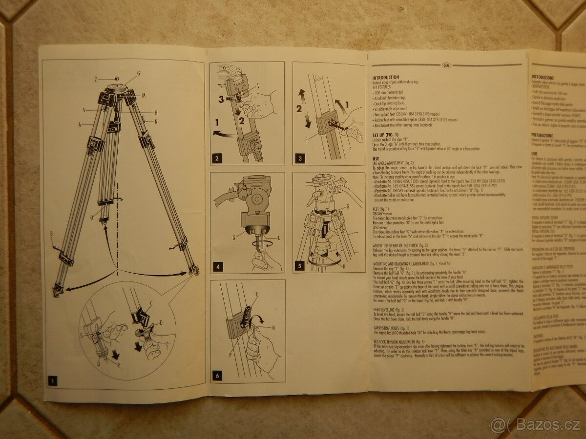stativ Manfrotto - 2