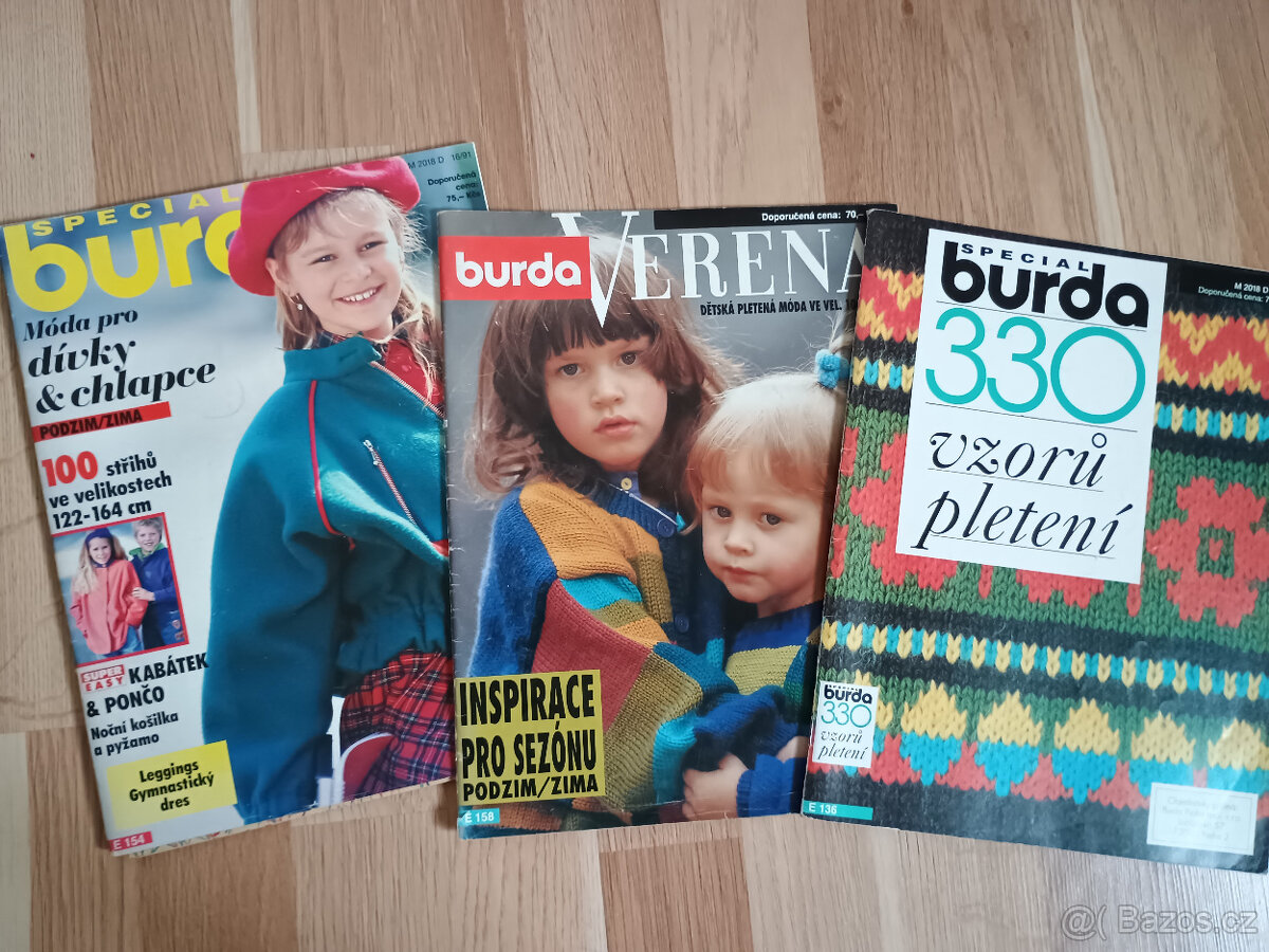 časopisy Burda Style, Verena aj. - 2