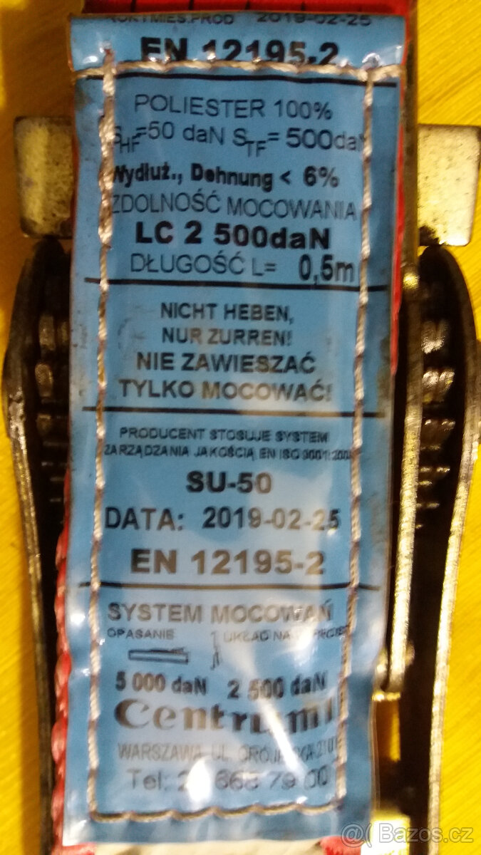 NAPÍNACÍ RÁČNA - 2