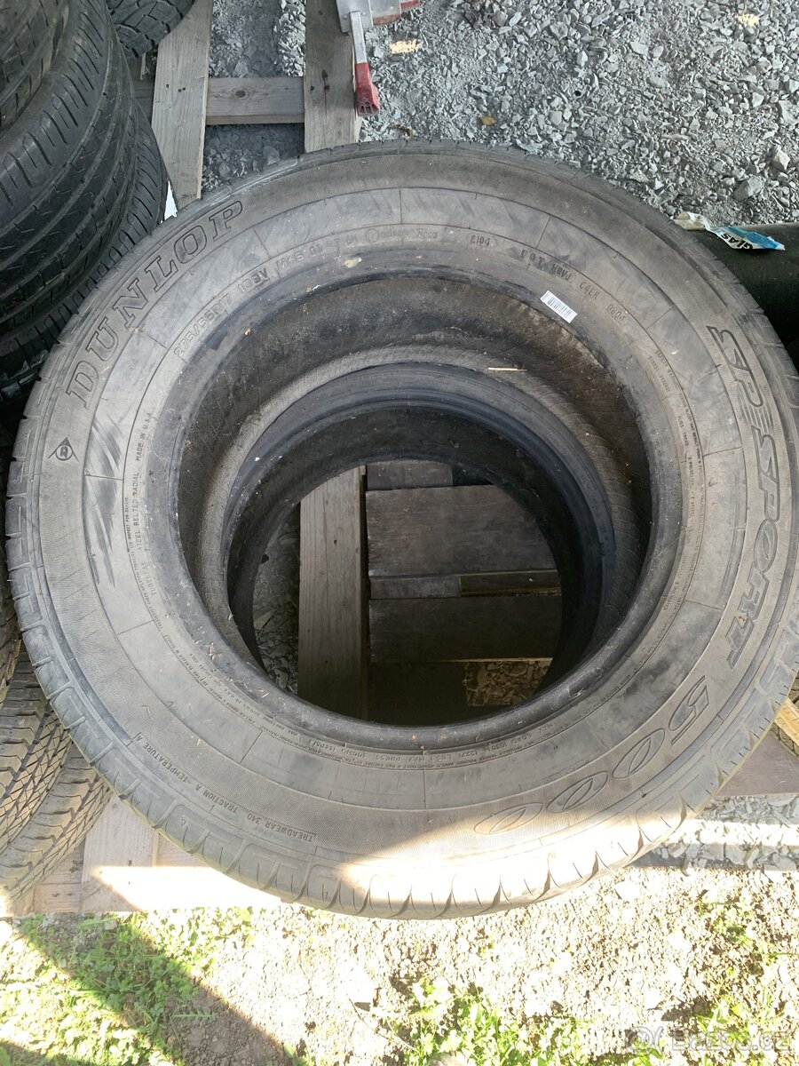 Dunlop sport 5000 275/55 R17 - 2