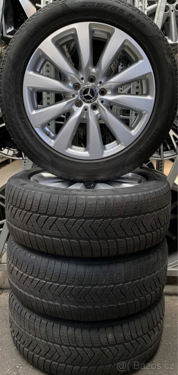 Alu kola 5x112 r19 s pneu (mb19e) - 2