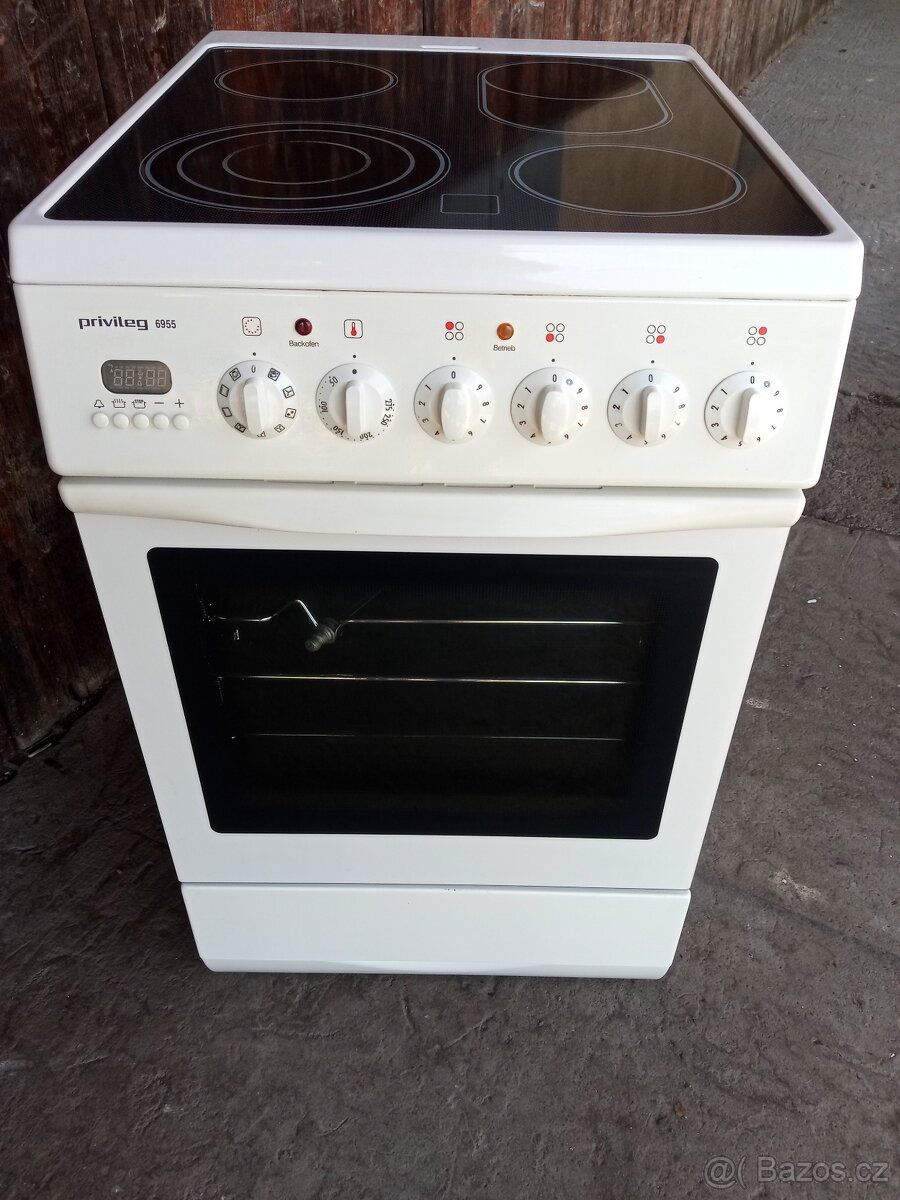 Elektrický sklokeramický sporák Privileg ( speciální edice ) - 2