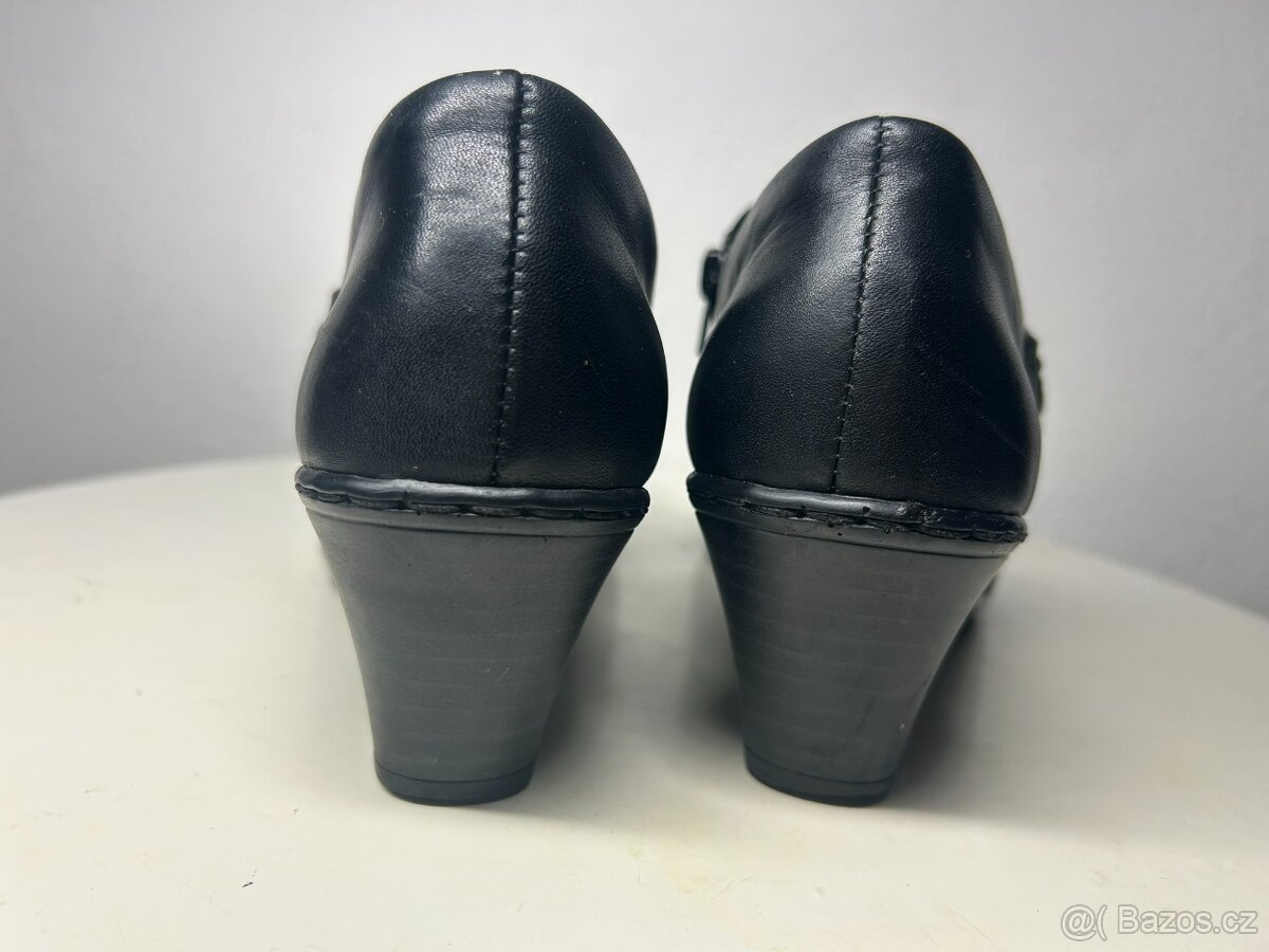 dámské kožené boty RIEKER vel. 37 - 2