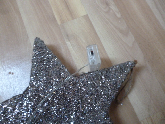 svítící hvězda 30 cm - 2