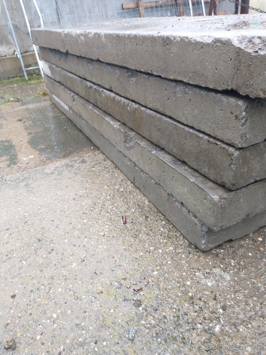 Betonové panely různé DxŠxV - 2