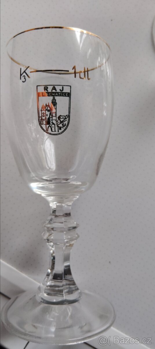 Retro sklenice restaurace a jídelny ČSR - 2