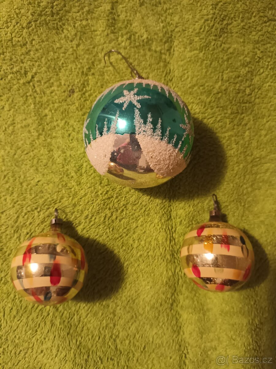 Vánoční ozdoby retro - 2