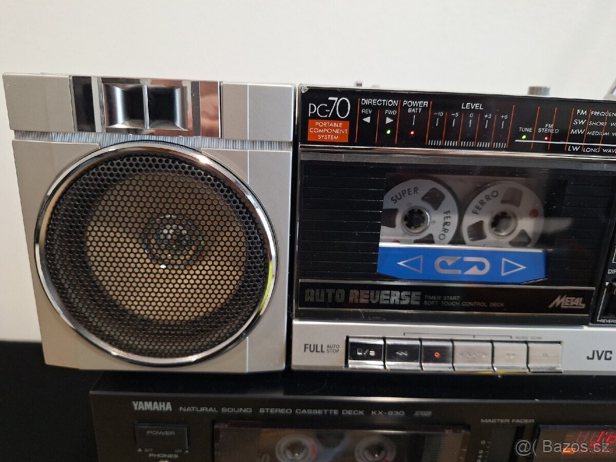 JVC-PC70 Rádiomagnetofón, Boombox - 2