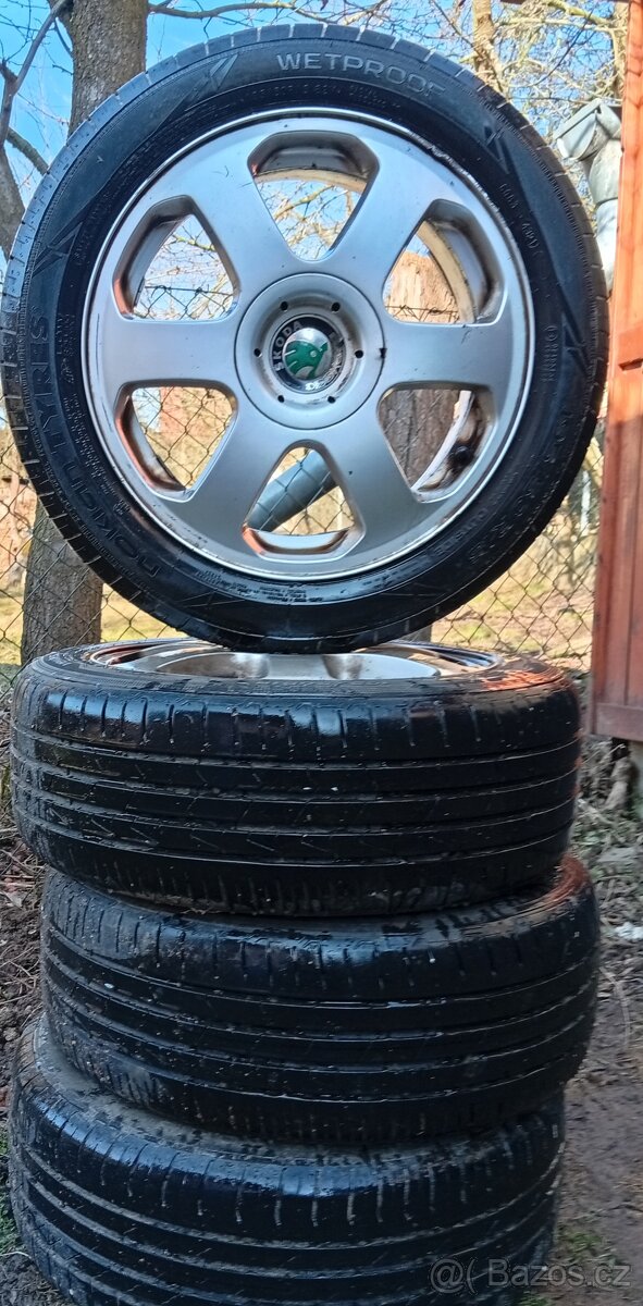 Ali kola letní pneu fabia1 - 2