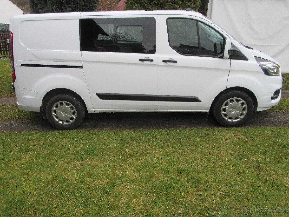 Ford custom 2.0 tdci 95kw r.v.2021 nový v čr.po 1.maj.6 míst - 2