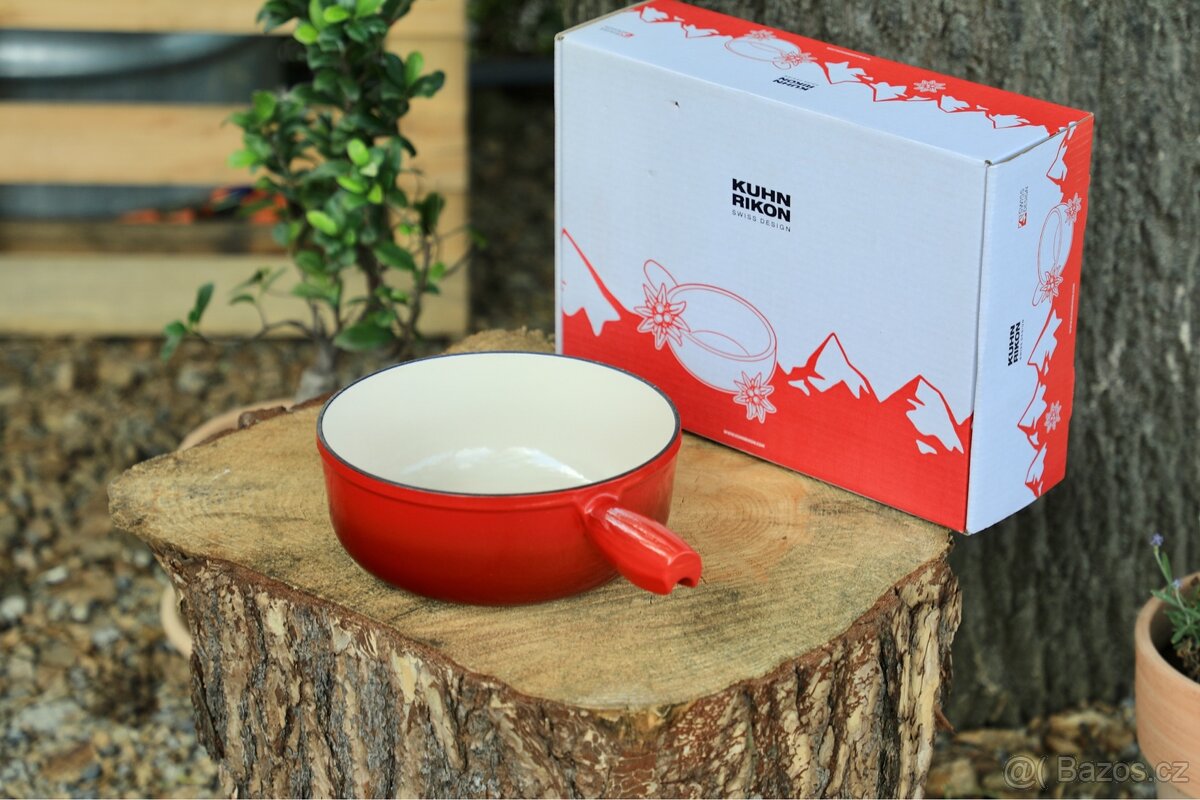 Kuhn Rikon kastrol Litinový Swiss made - 2