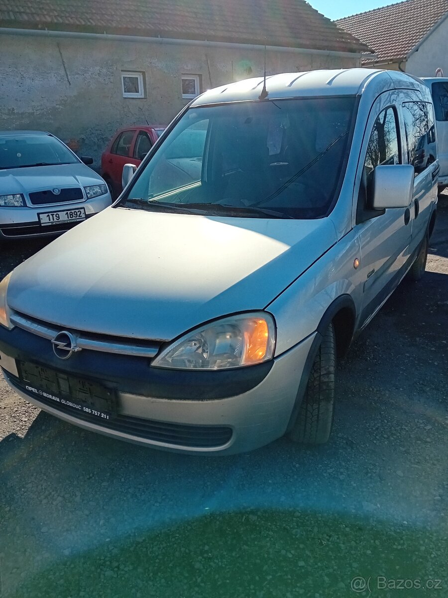 Prodám díly z OPEL COMBO 1,7 55kW,2002 - 2