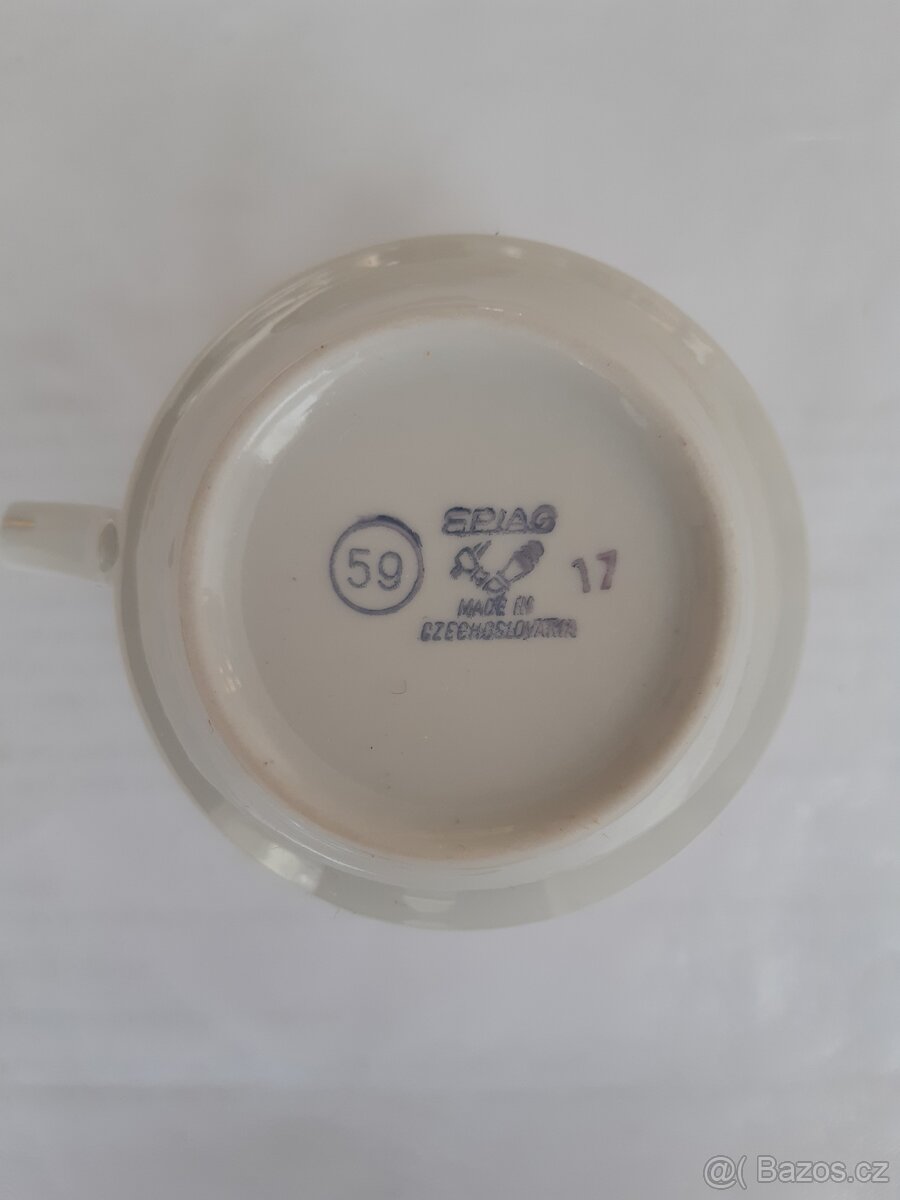 Sada originál zabalených nepoužívaných porcelánových hrnků - 2