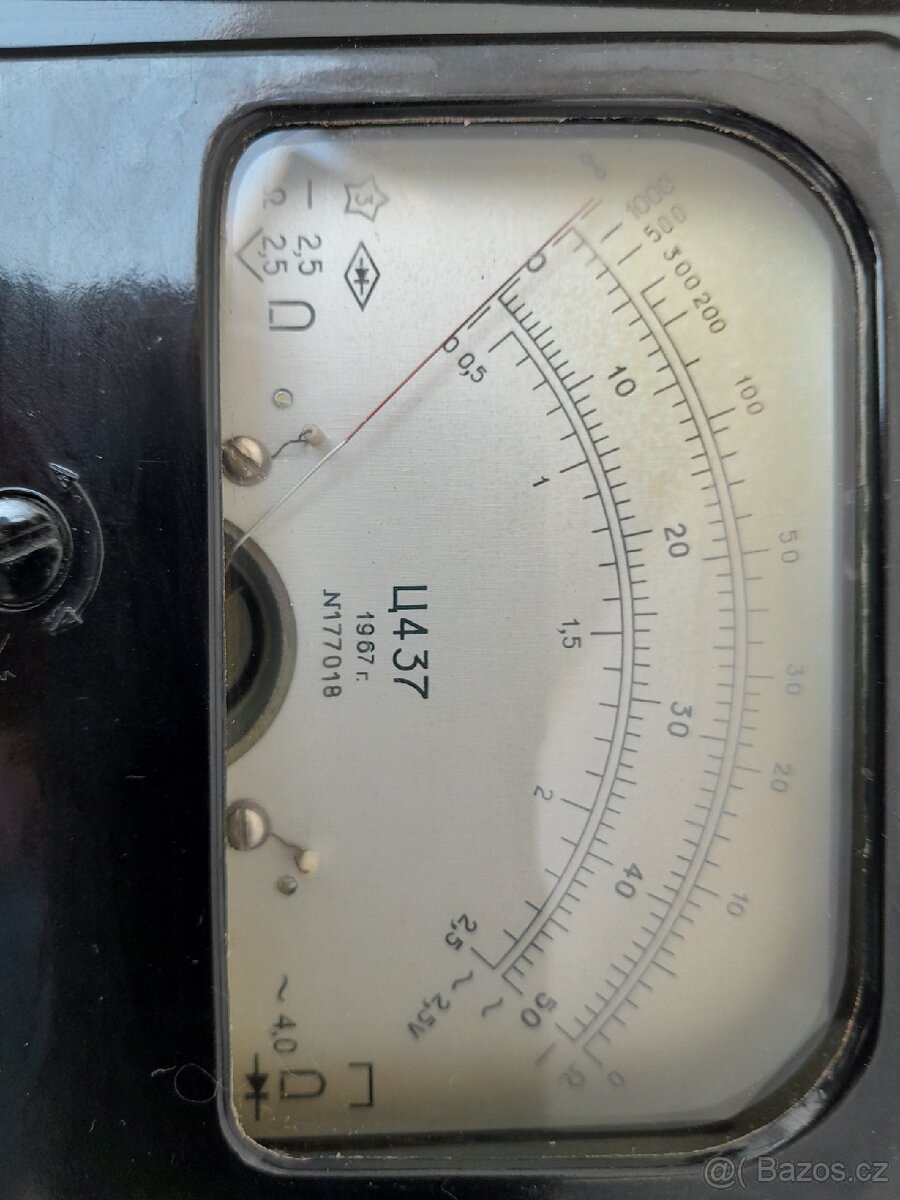 Predám multimeter Ц437,rok vyroby 1967 - 2