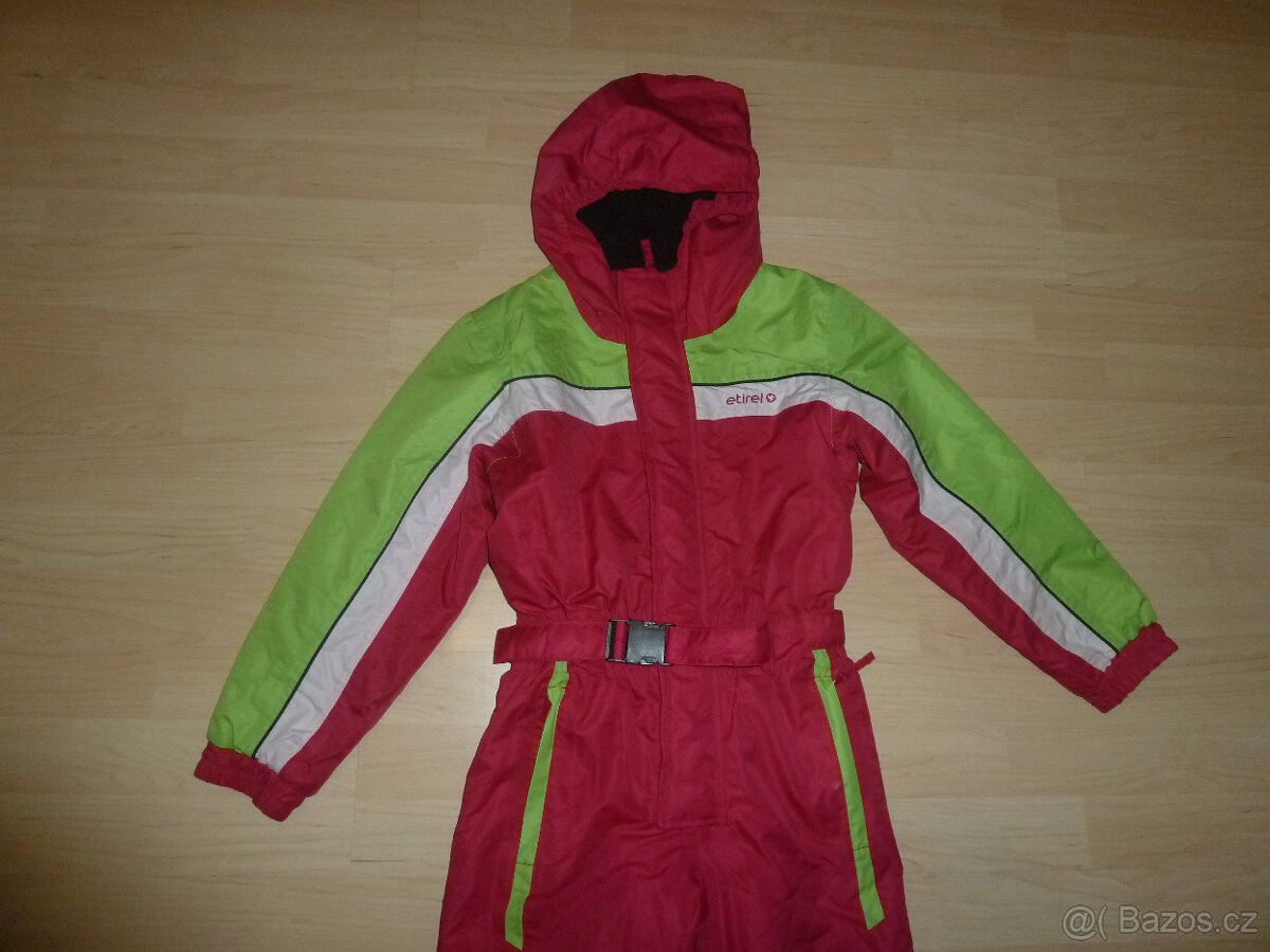 Dívčí zimní kombinéza Etirel vel. 128 - 2