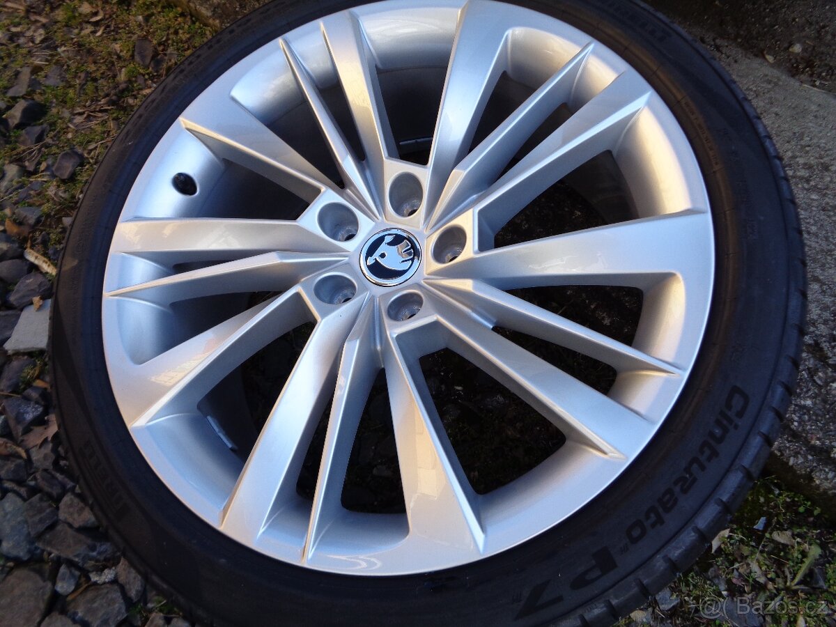 škoda superb 19 alu kola 5x112 nová - 2