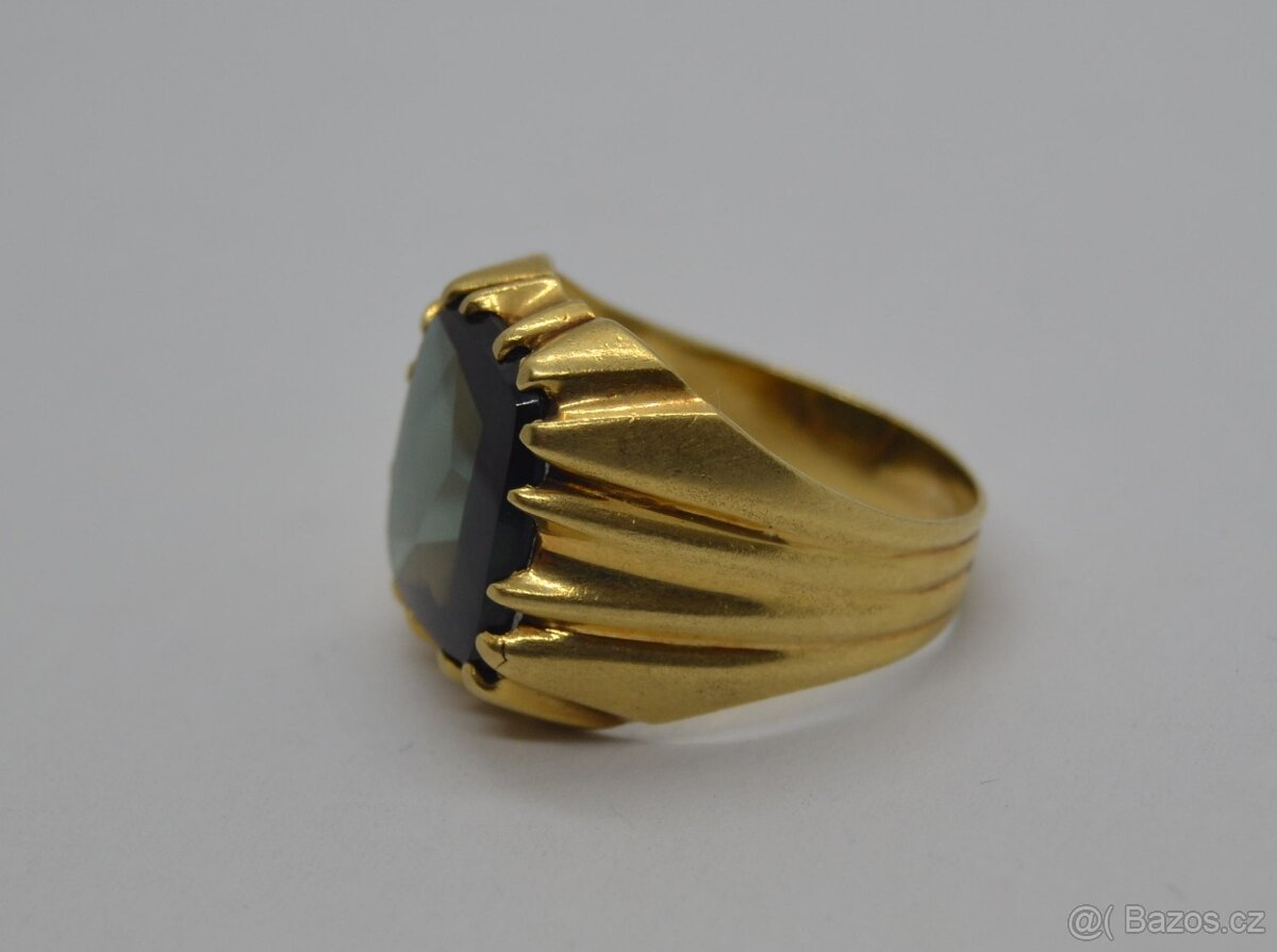Zlatý pánský prsten - 2