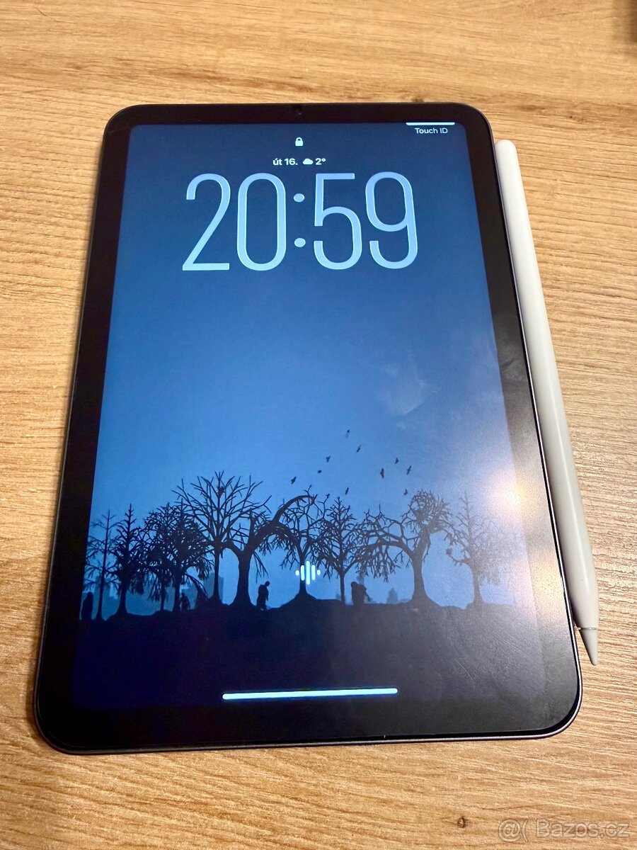iPad mini 6 + Apple Pencil 2. generace + skin + Moft - 2