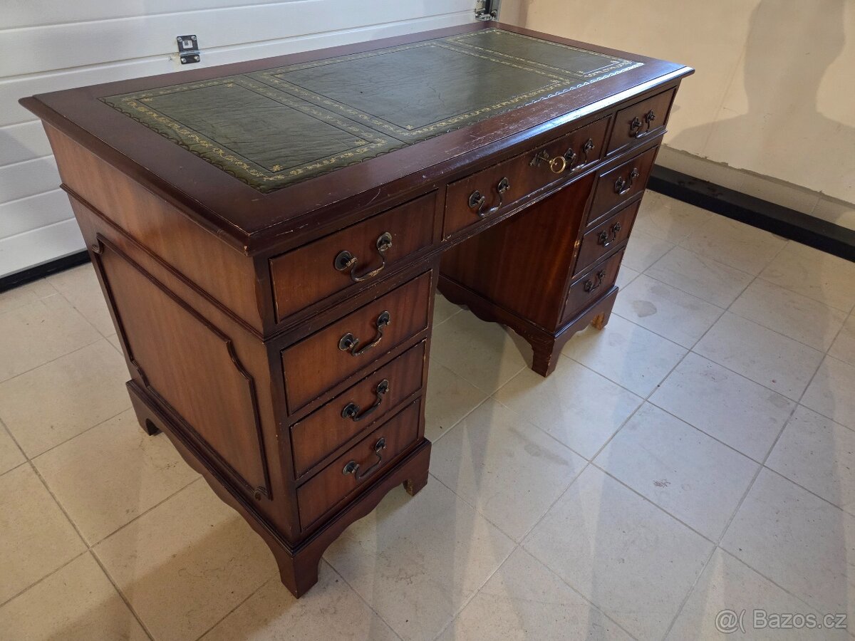 Starožitný anglický psací stůl - 2