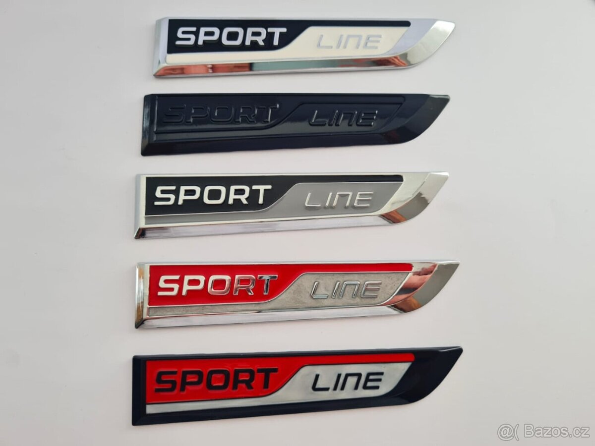 Napis SPORTLINE na blatník ŠKODA - 2