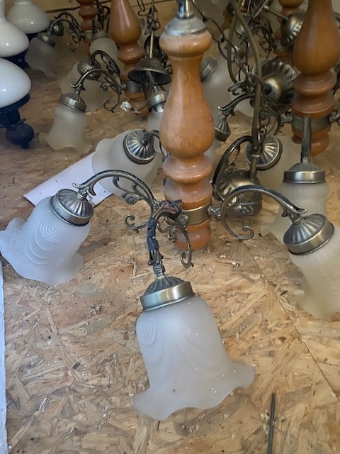 Světlo závěsné na řetězu chalupářské - 2