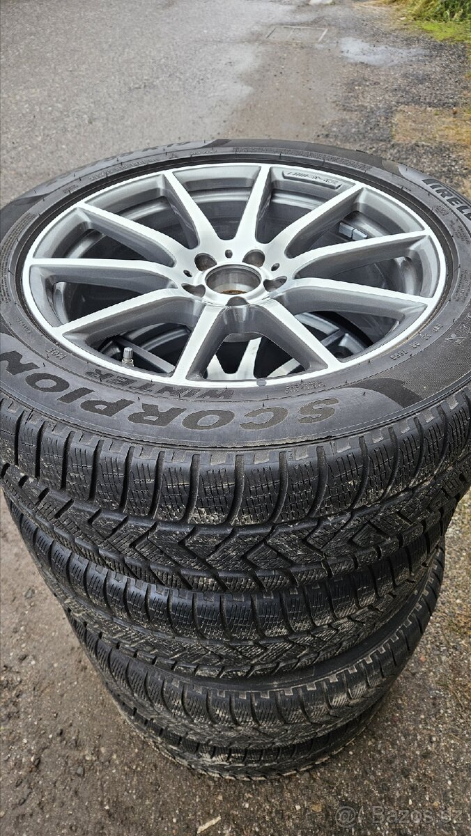 Zimní alu kola Mercedes GLC 63 / E 53 AMG 19" + pneu - 2