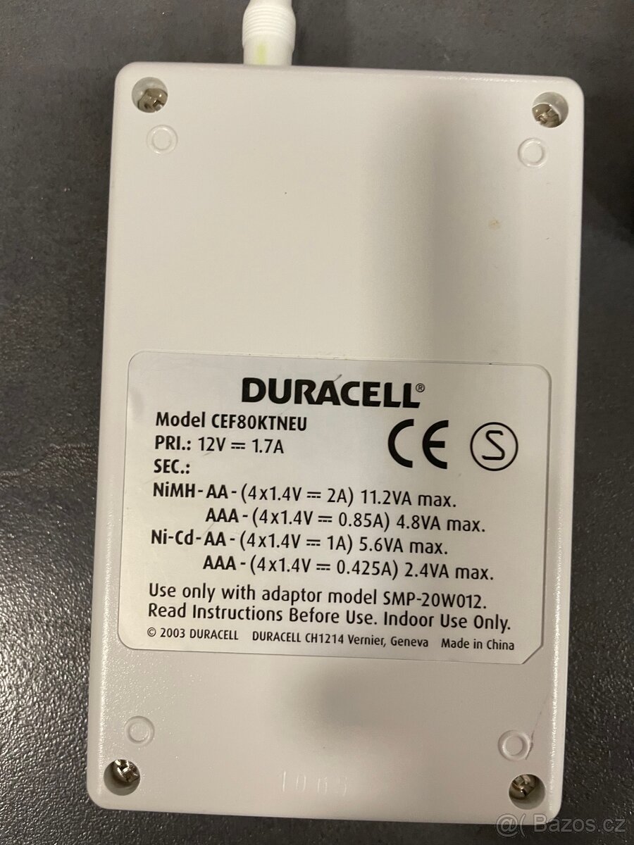 Nabíječka duracell aaa/aa - 2