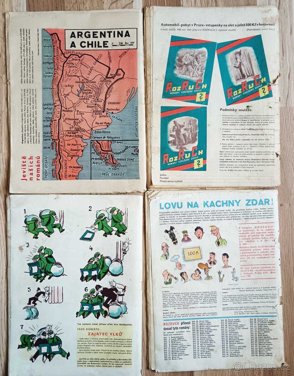 Časopisy Rozruch. - 2