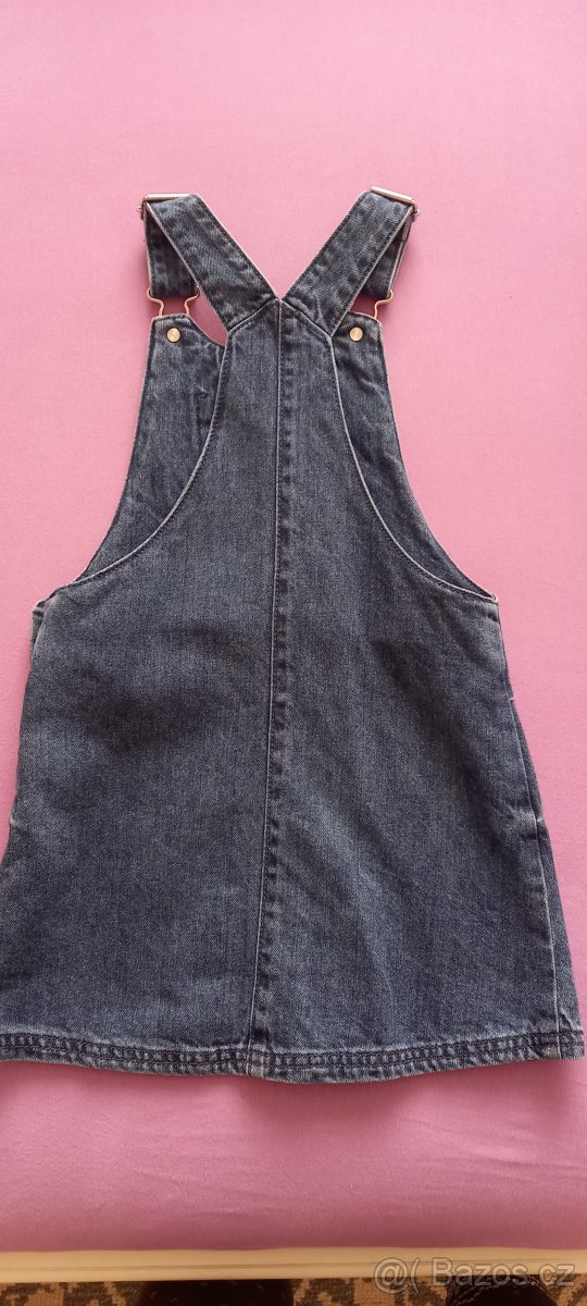 Džínové laclové šatičky - 2