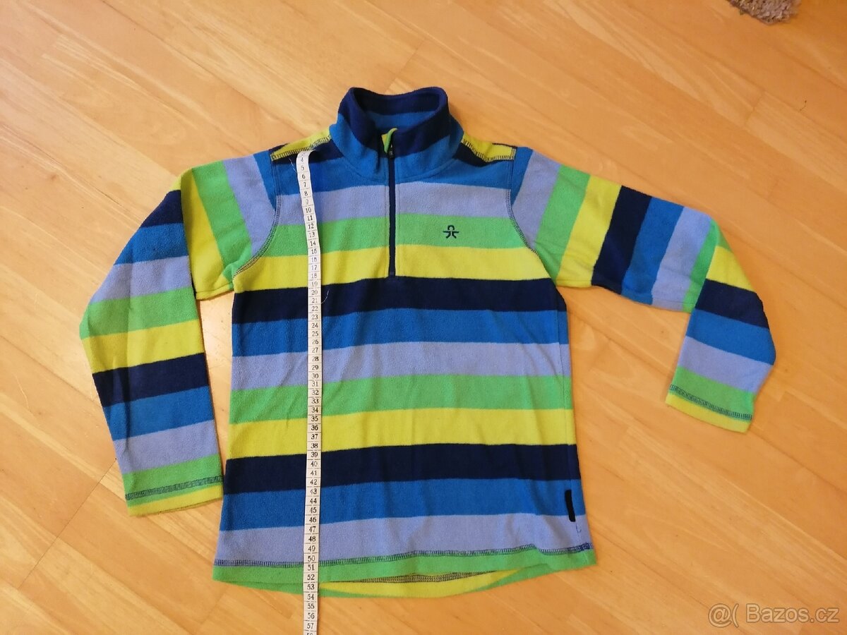 2 fleecové mikiny vel. 140-146 - 2