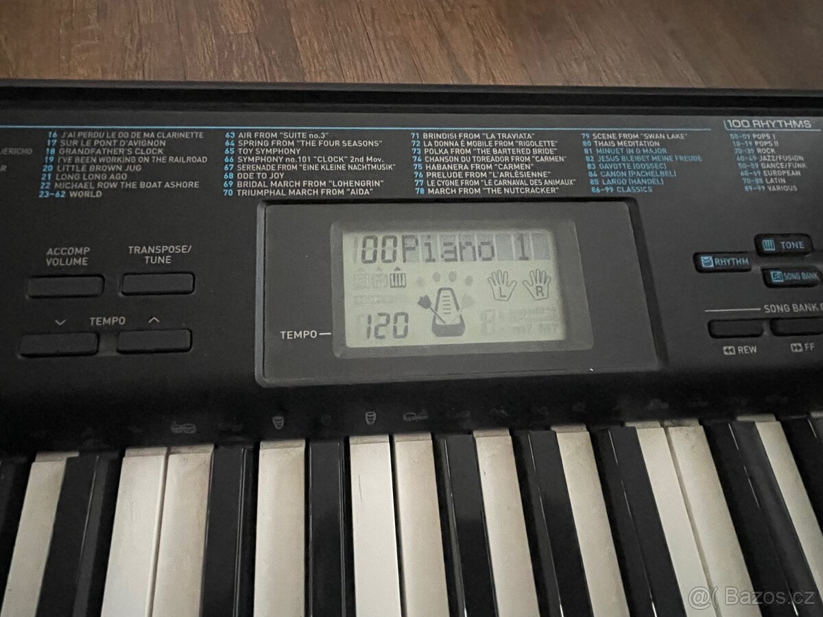 Klávesy Casio CTK-1200 - 2