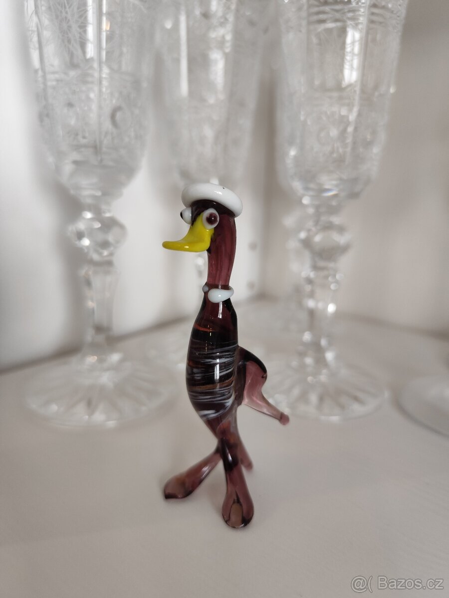 Skleněné figurky zvířat - 2