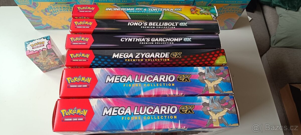 Pokémon EX sealed BOXY sbírka - 2