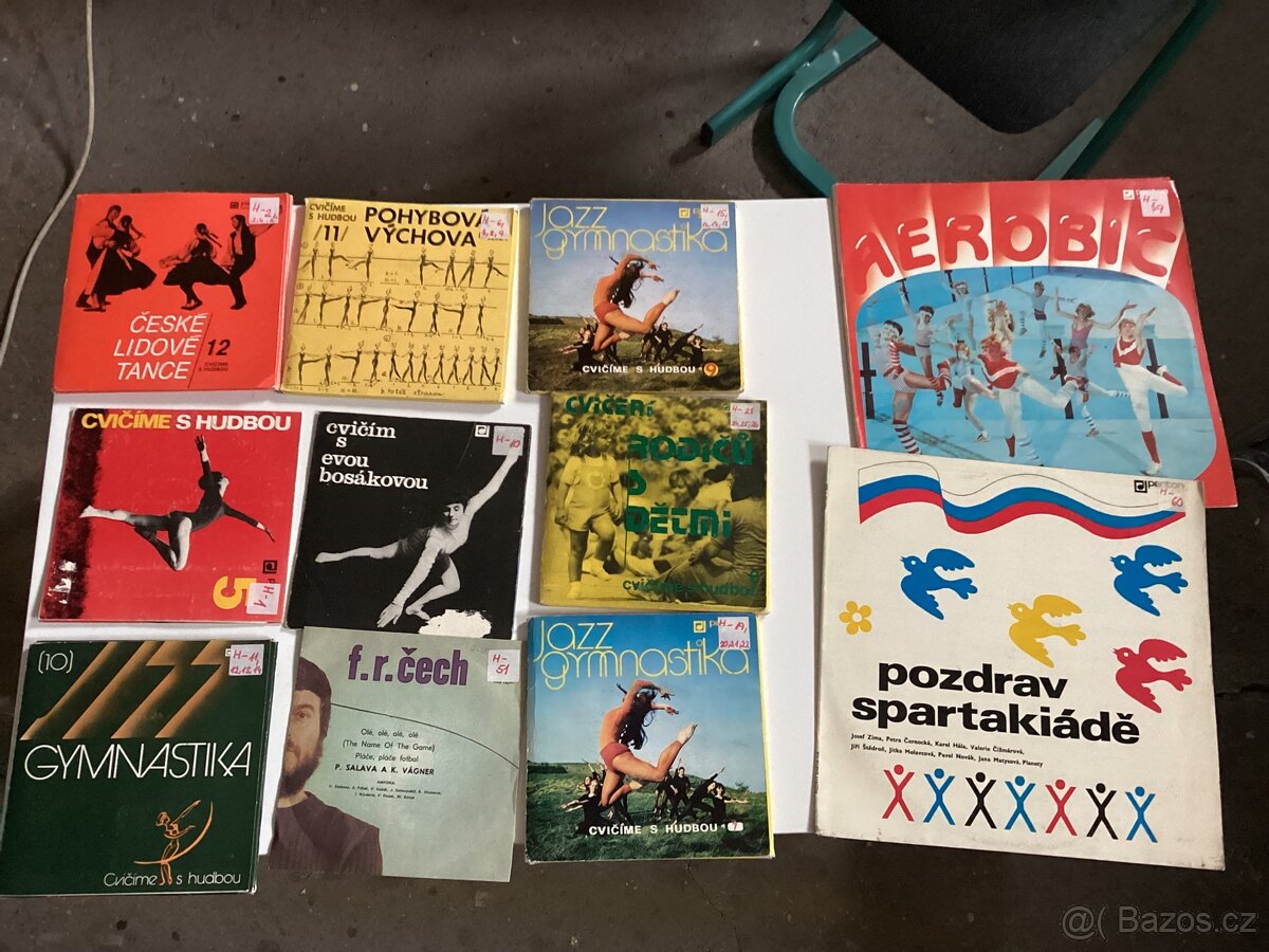 Gramofonové desky sportovní - 2