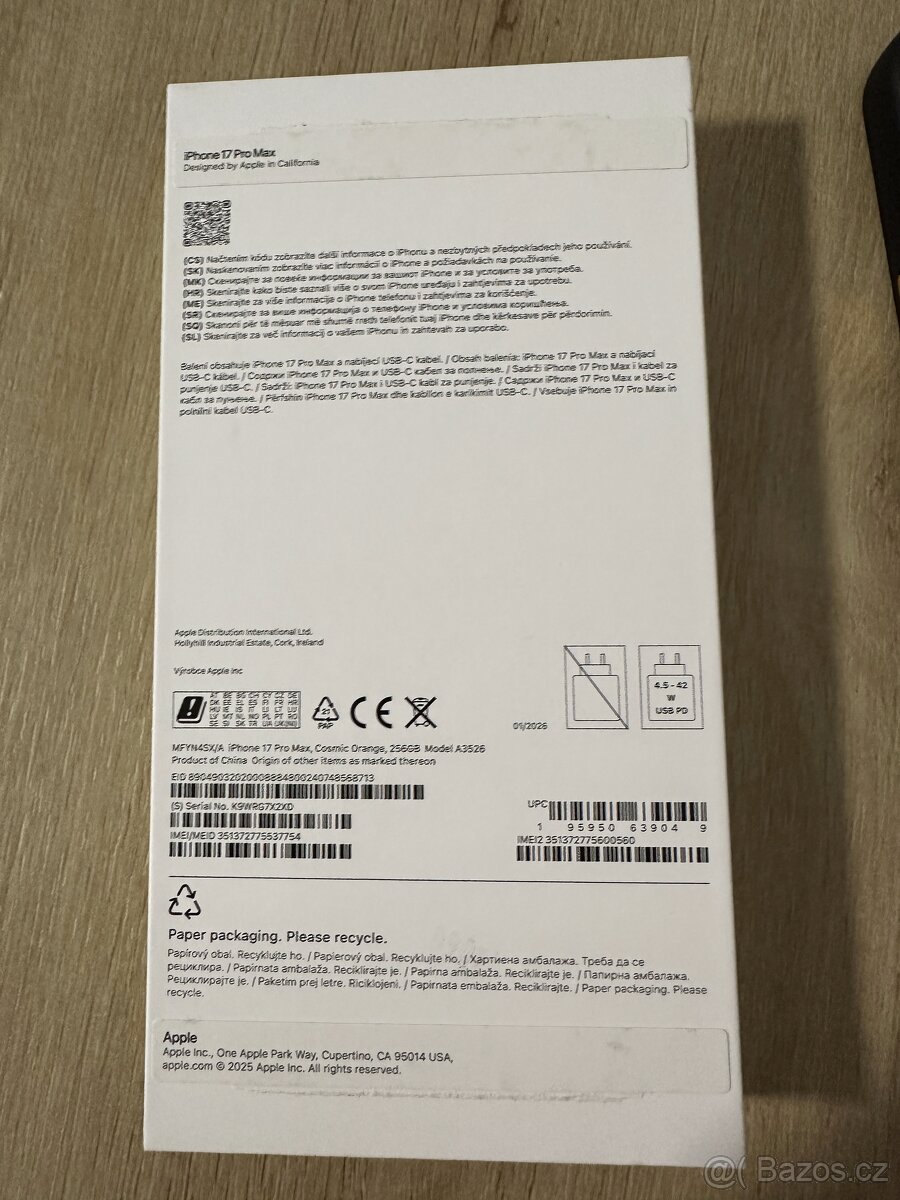 iPhone 17 Pro Max 256 GB – oranžový - 2