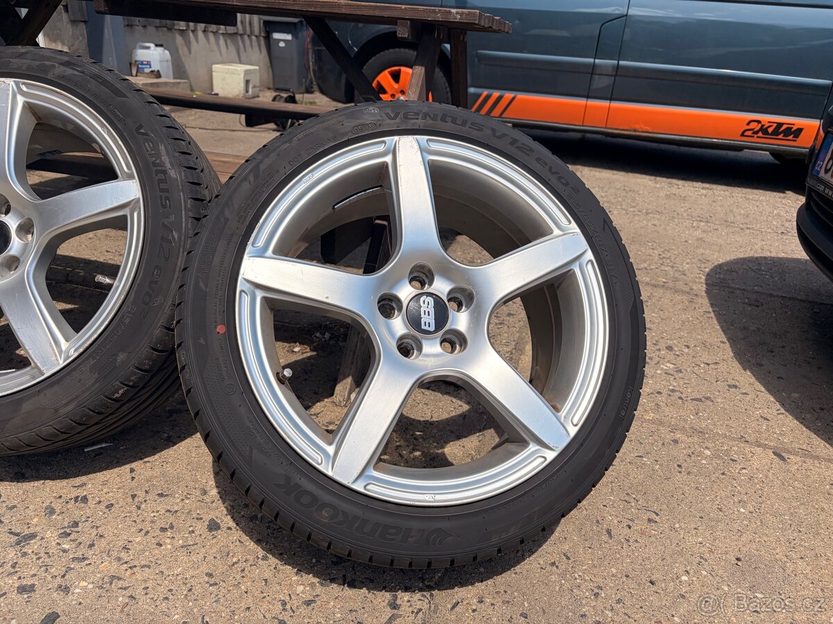 5x100 r17 8j et 35 BBS original - 2