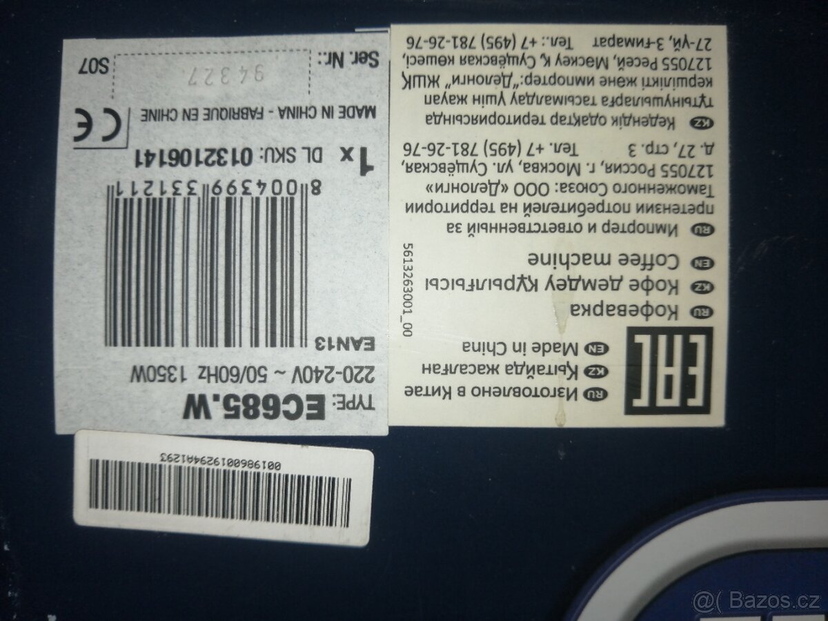 Kávovar delonghi DEDICA - 2